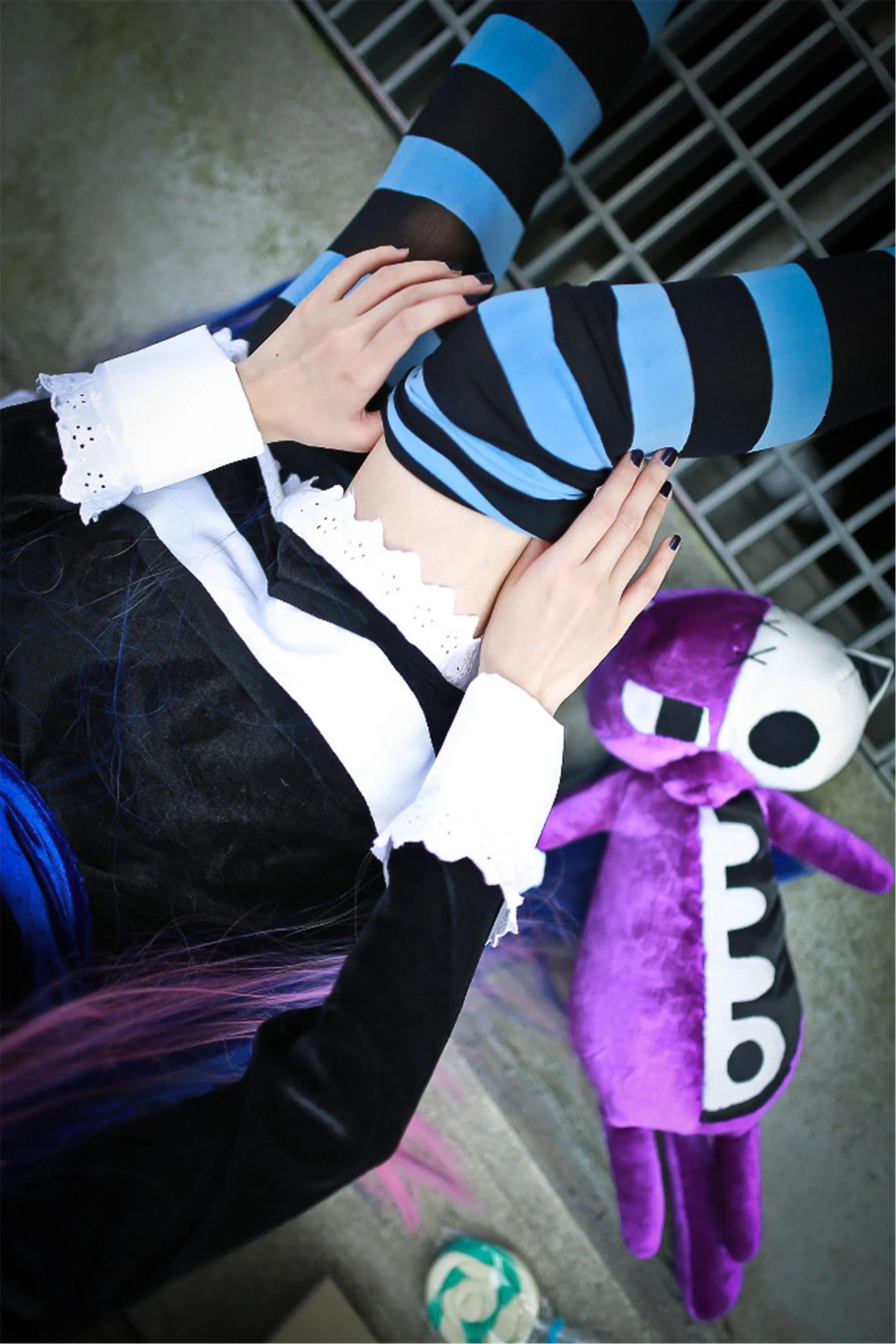 [Nữ cosplayer người Đài Loan] NiniCOSẢnh chụp ngoài trời của Stocking - 9