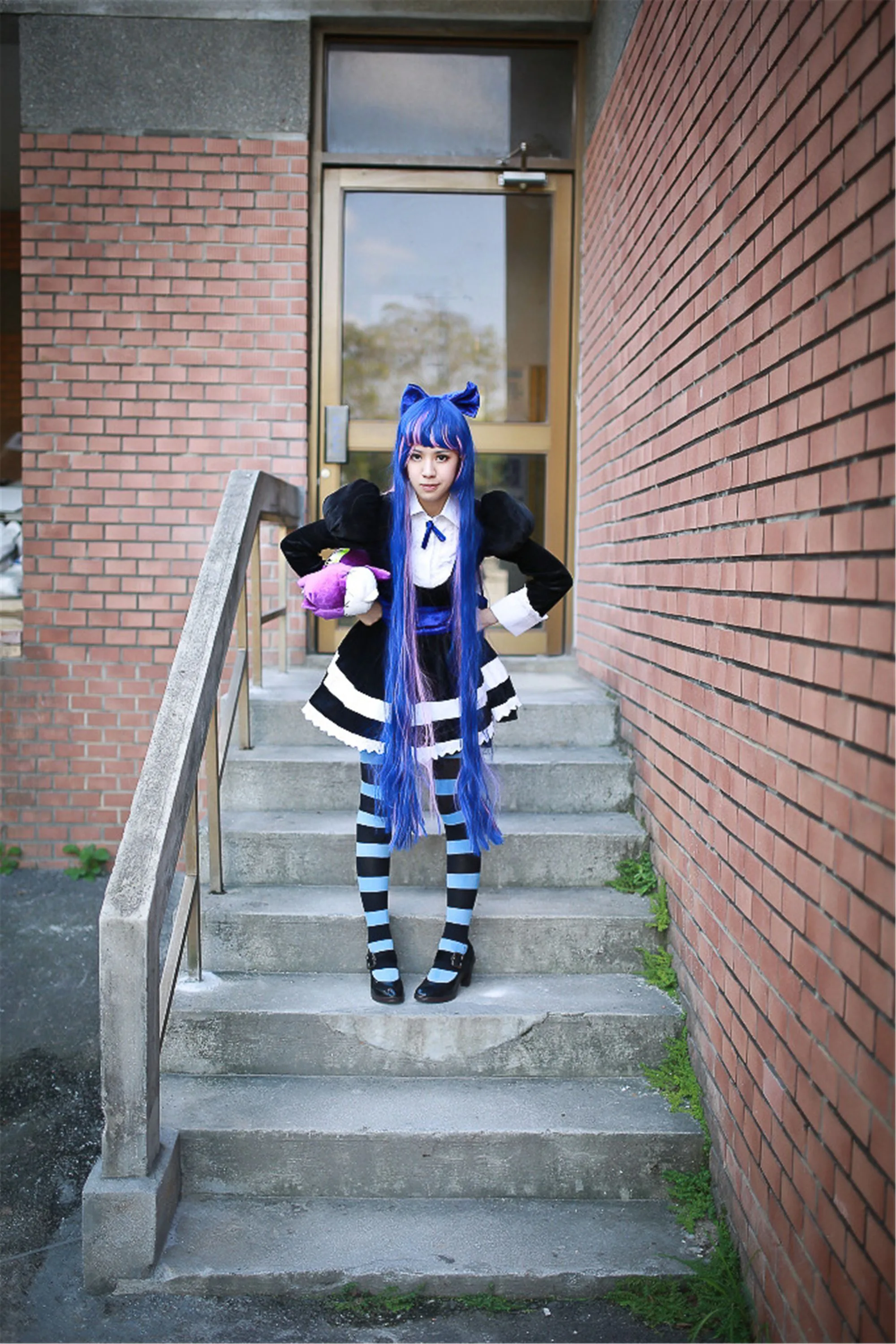 [Nữ cosplayer người Đài Loan] NiniCOSẢnh chụp ngoài trời của Stocking - 31