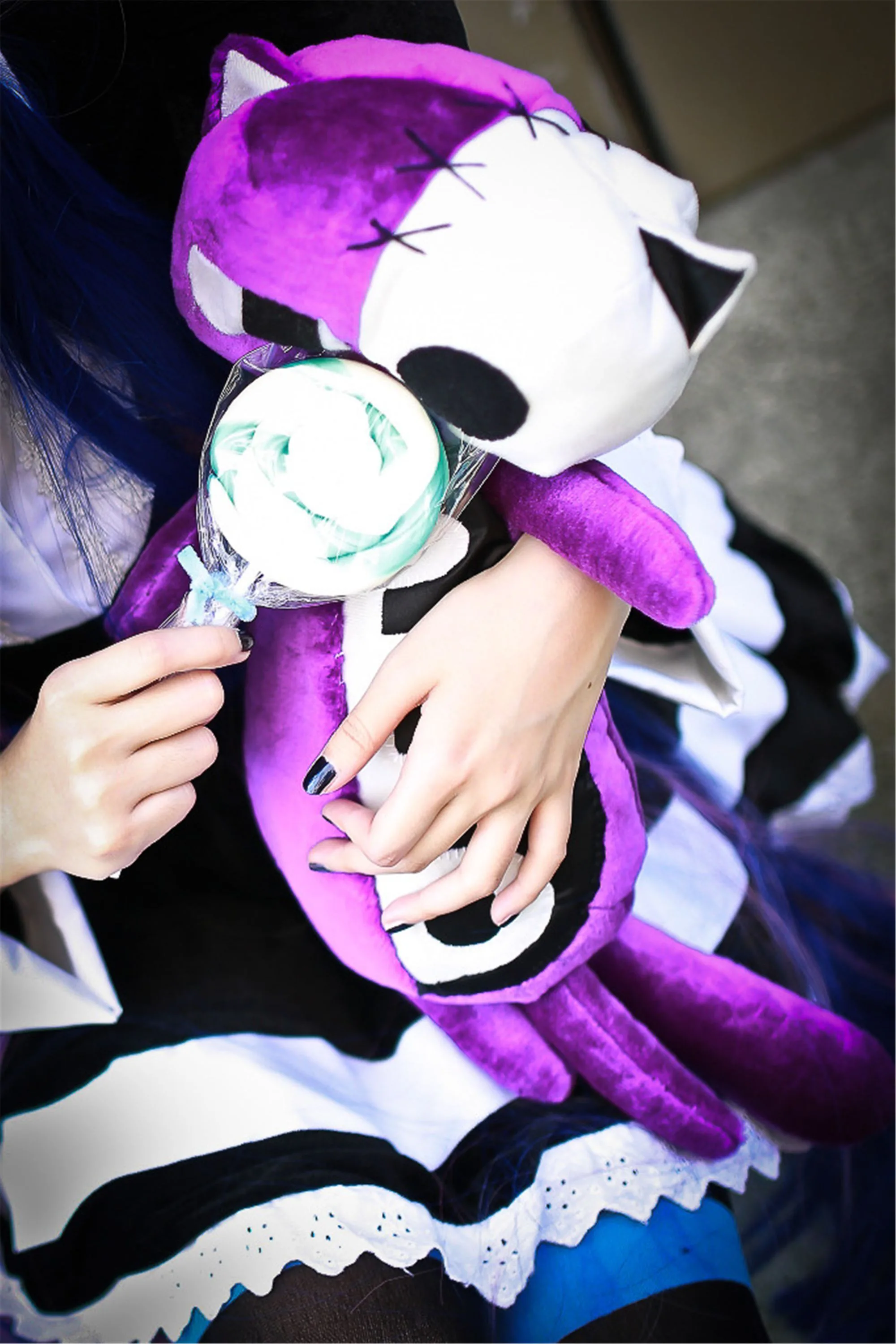 [Nữ cosplayer người Đài Loan] NiniCOSẢnh chụp ngoài trời của Stocking - 3