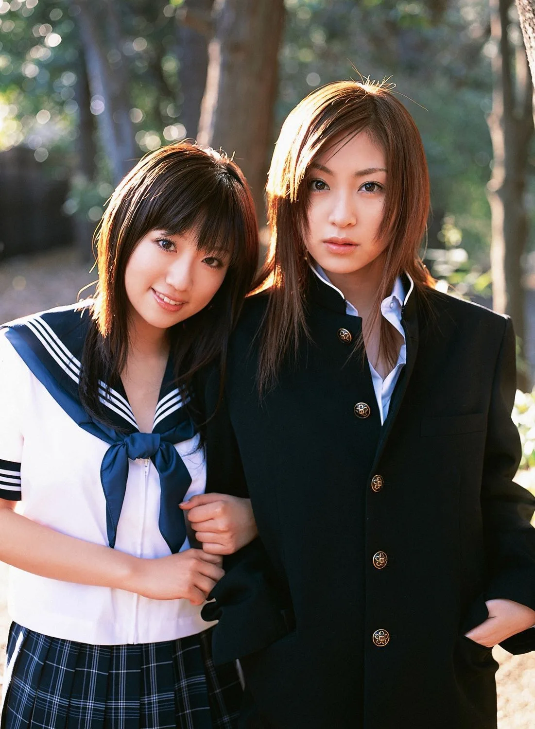 [YS[Web] Tập 205 Megumi Otomo (さゆり) & Natoko Tatsumi - Ảnh chụp nội y và đồng phục thủy thủ nữ sinh - 41