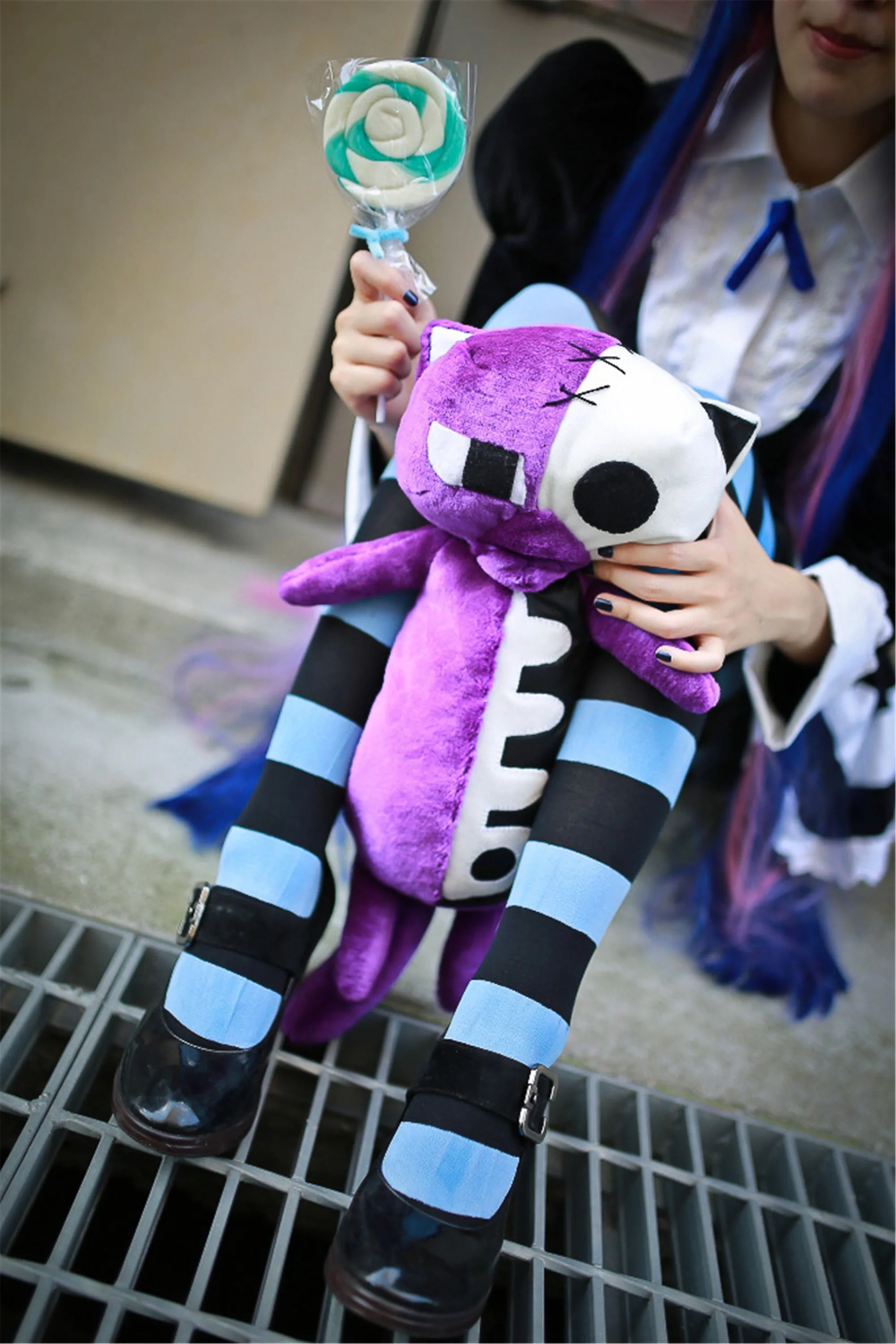 [Nữ cosplayer người Đài Loan] NiniCOSẢnh chụp ngoài trời của Stocking - 14