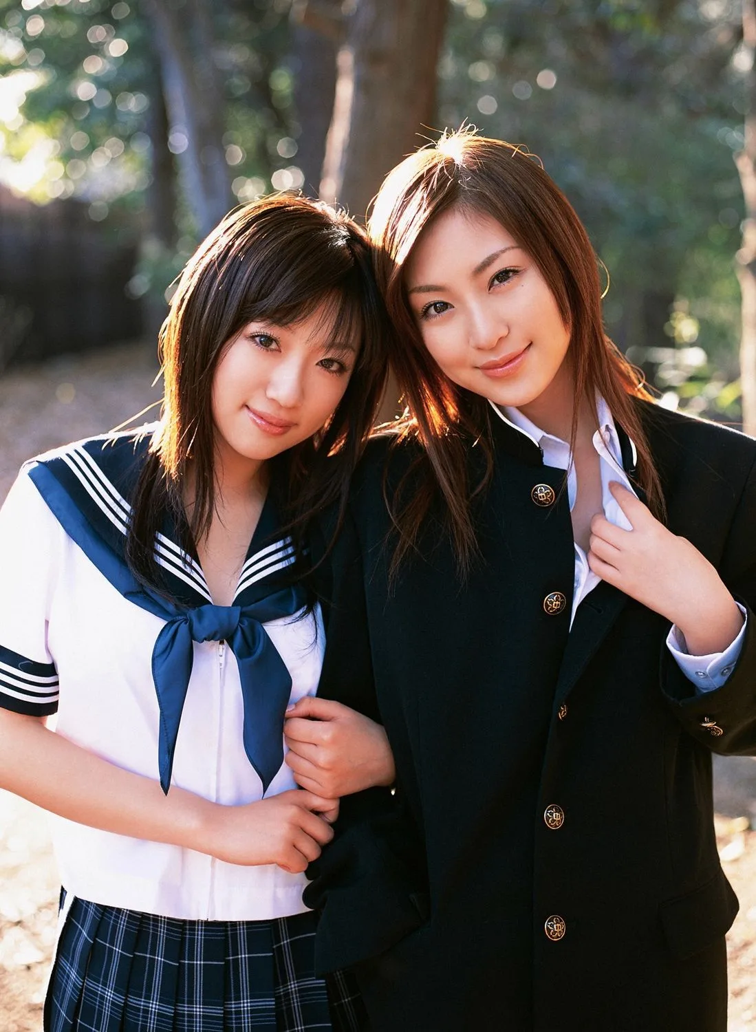 [YS[Web] Tập 205 Megumi Otomo (さゆり) & Natoko Tatsumi - Ảnh chụp nội y và đồng phục thủy thủ nữ sinh - 40