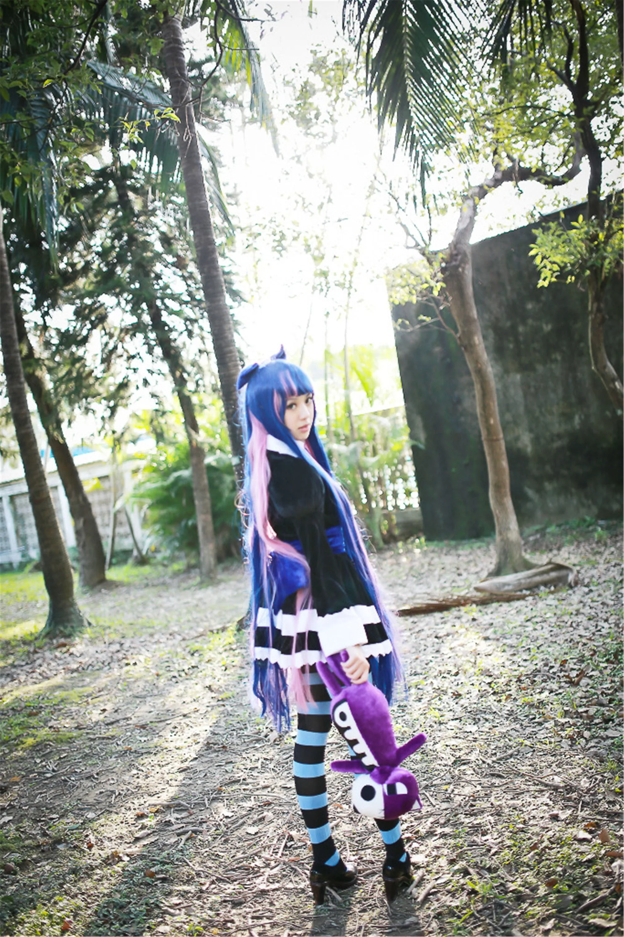 [Nữ cosplayer người Đài Loan] NiniCOSẢnh chụp ngoài trời của Stocking - 32